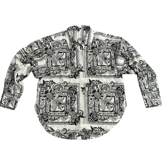 Express Tops - NWT women’s Express Monochrome Blouse